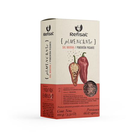 Sal pimentón picante 100gr