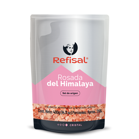 Sal Rosada Himalaya Cristales Doypack 400g