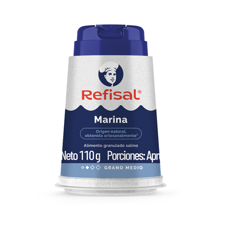 Sal Marina Grano Medio Salero 110g